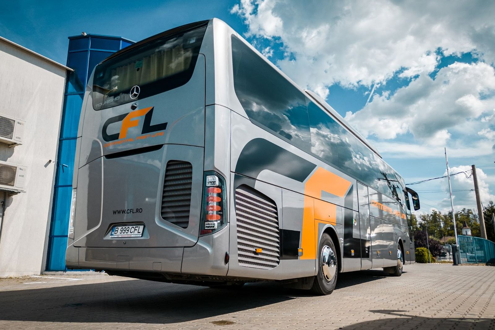 Mercedes-Benz Tourismo CFL, vedere din spate