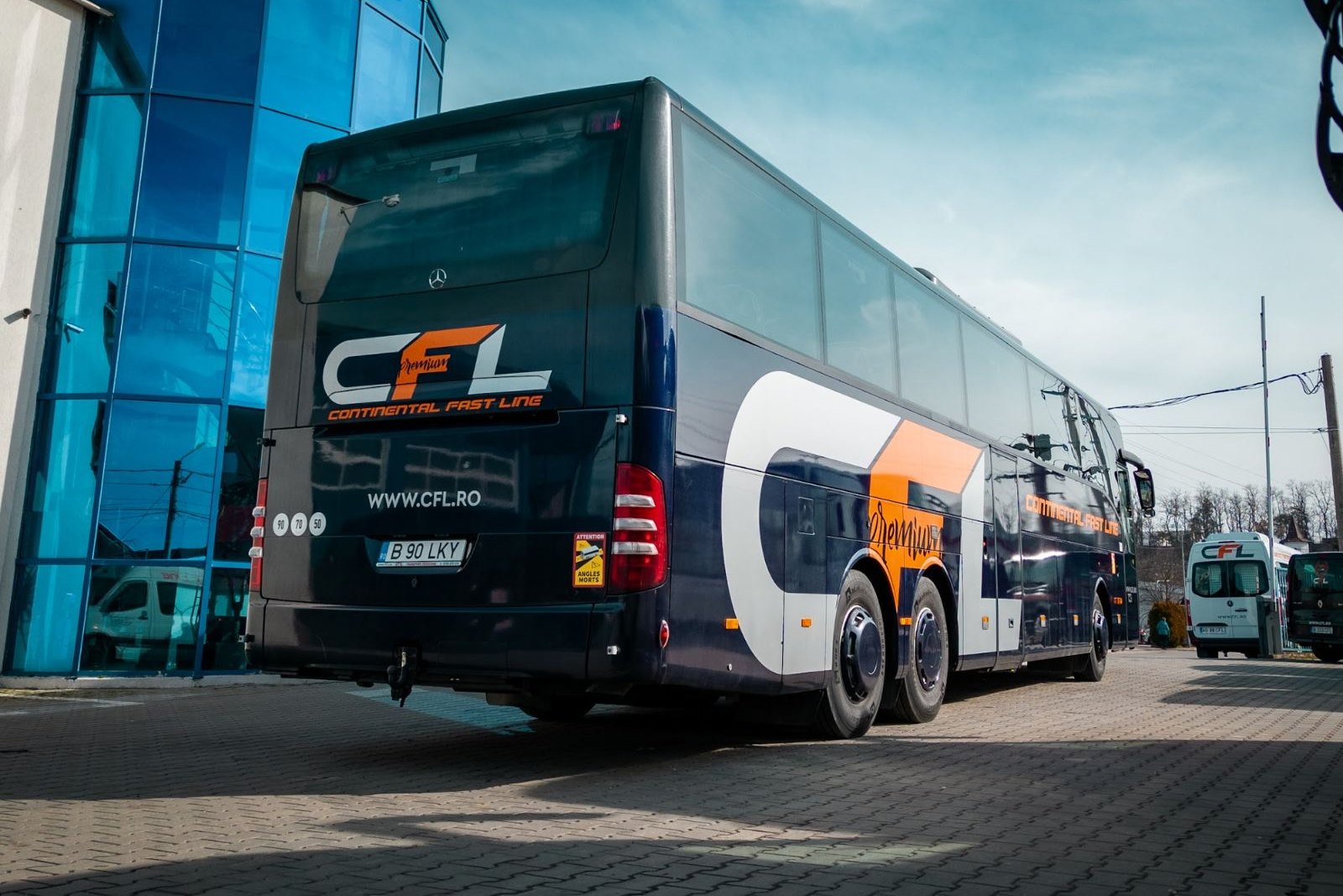 Mercedes-Benz Tourismo RHD-M CFL, vedere din spate
